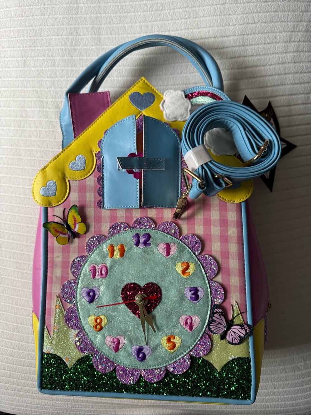 Irregular Choice “Dream Time” Cuckoo Novelty Bag